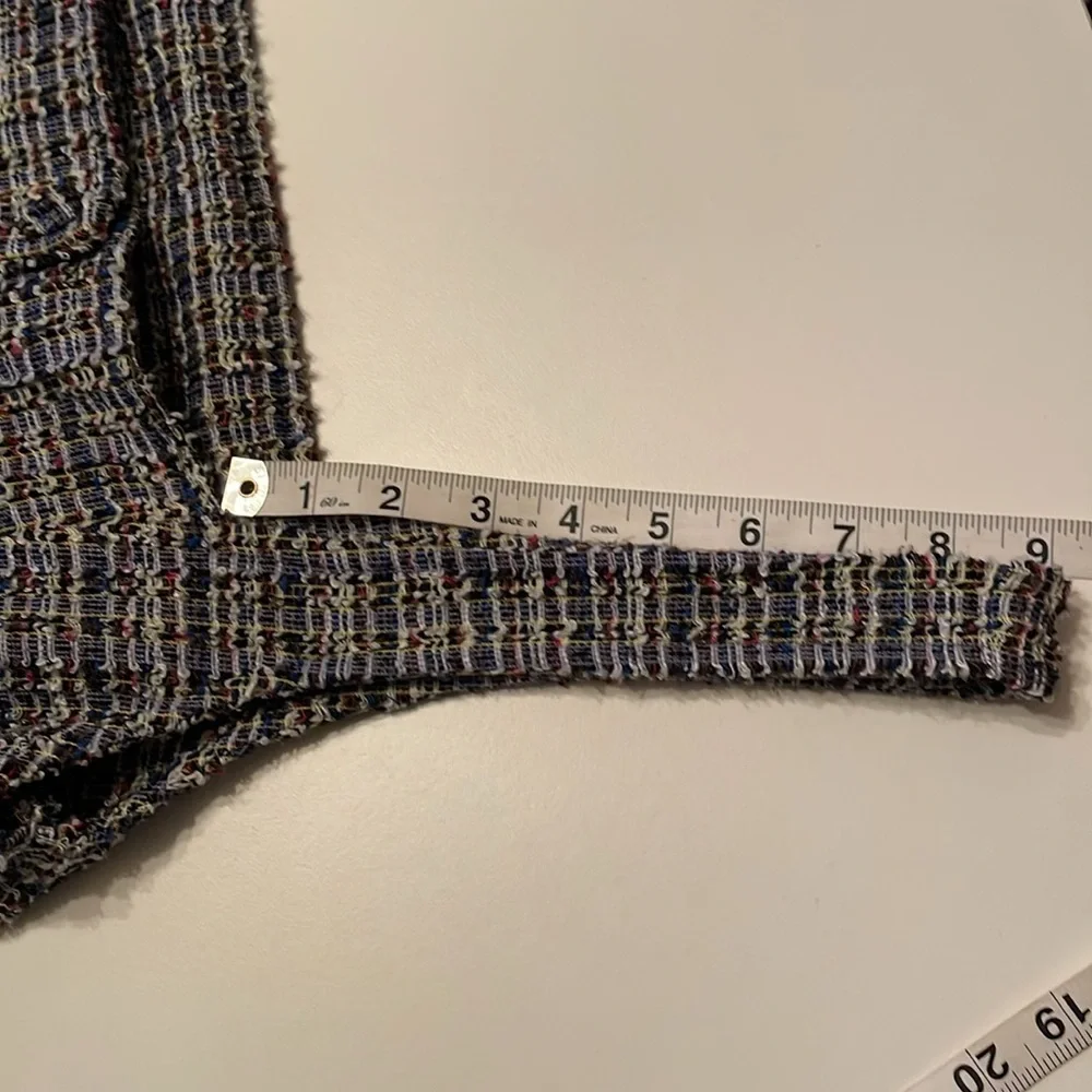 Free People‎ Multicolor Tweed Altered Dress See Measurements